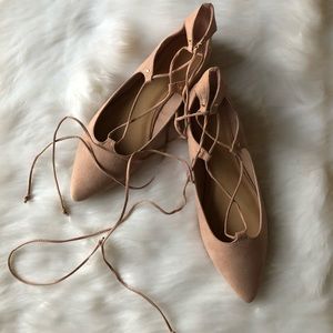 Old Navy Ankle Wrap Flats